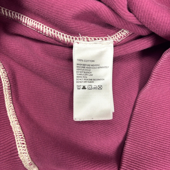 Tommy Bahama Tobago Bay Half-Zip Sweatshirt Pink/Fuchsia Men's Size XL - Picture 5 of 5